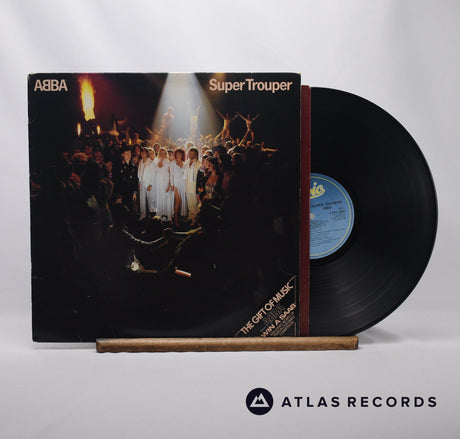 ABBA Super Trouper LP Vinyl Record - Front Cover & Record