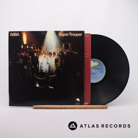 ABBA Super Trouper LP Vinyl Record - Front Cover & Record