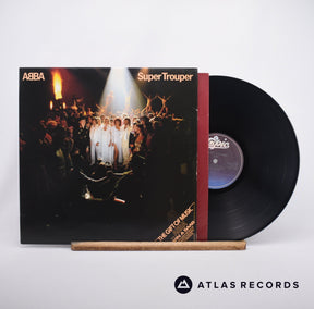 ABBA Super Trouper LP Vinyl Record - Front Cover & Record