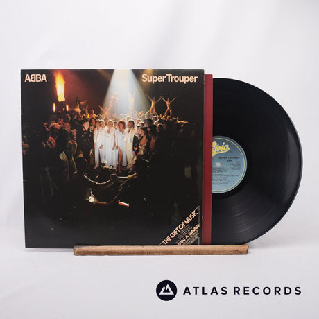 ABBA Super Trouper LP Vinyl Record - Front Cover & Record