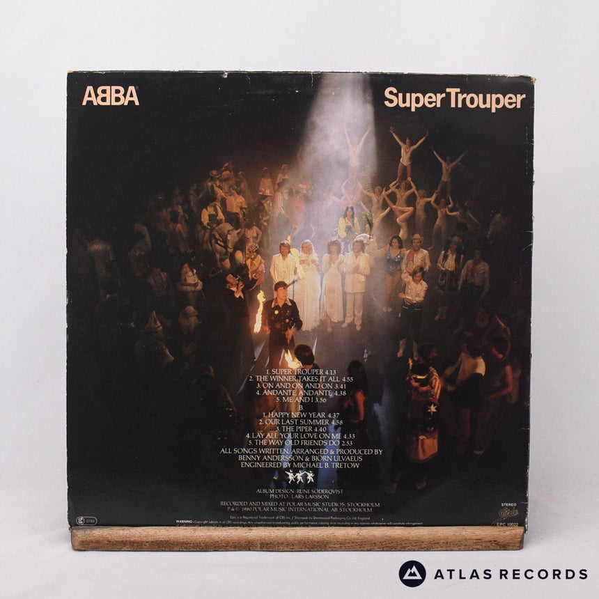 ABBA - Super Trouper - LP Vinyl Record - VG+/EX