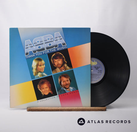 ABBA Thank You For The Music LP Vinyl Record - Front Cover & Record