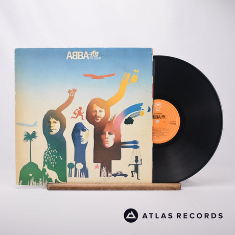 ABBA The Album LP Vinyl Record - Front Cover & Record