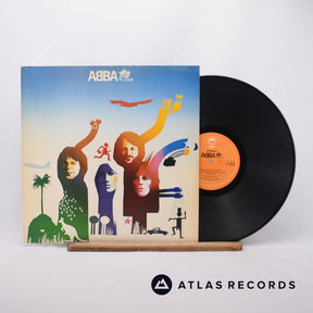 ABBA The Album LP Vinyl Record - Front Cover & Record