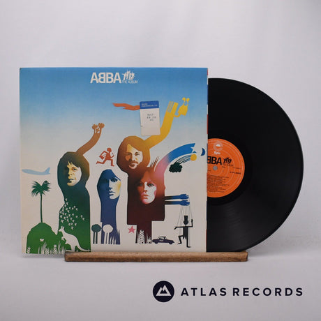 ABBA The Album LP Vinyl Record - Front Cover & Record