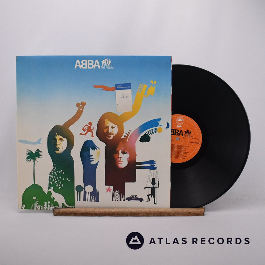 ABBA The Album LP Vinyl Record - Front Cover & Record