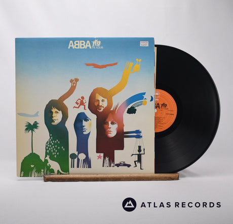 ABBA The Album LP Vinyl Record - Front Cover & Record