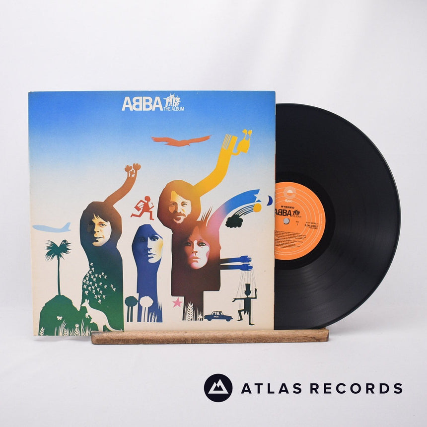 ABBA The Album LP Vinyl Record - Front Cover & Record