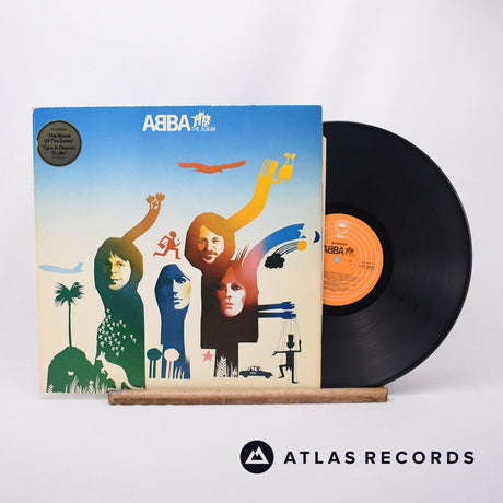 ABBA The Album LP Vinyl Record - Front Cover & Record