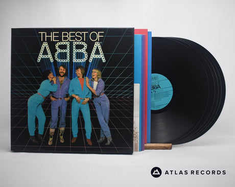ABBA The Best Of ABBA Box Set Vinyl Record - Front Cover & Record