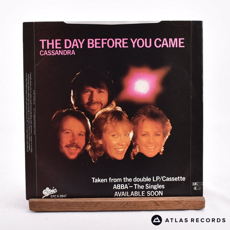 ABBA - The Day Before You Came - 7" Vinyl Record - EX/VG+