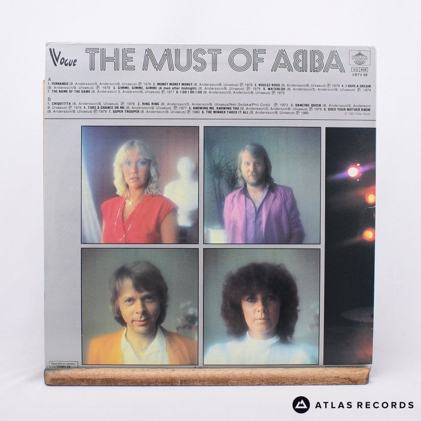 ABBA - The Must Of ABBA - First Press LP Vinyl Record - EX/VG+