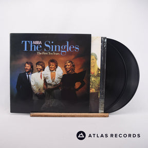 ABBA The Singles 2 x LP Vinyl Record - Front Cover & Record