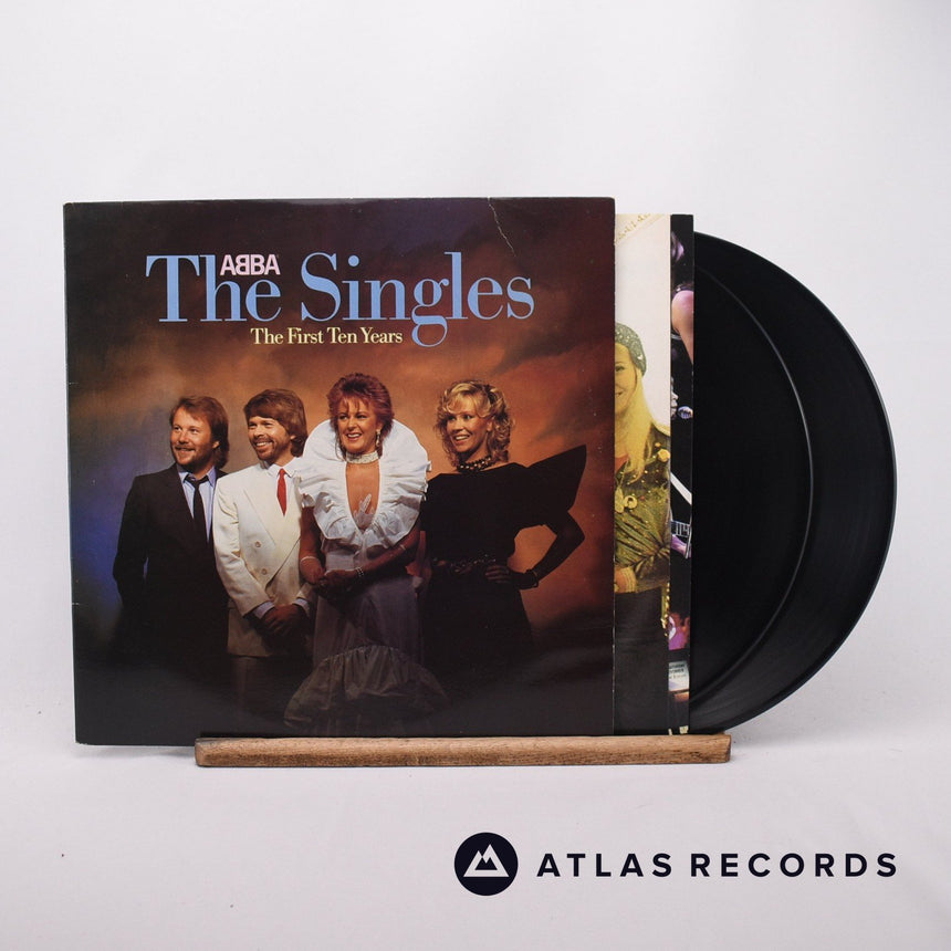 ABBA The Singles 2 x LP Vinyl Record - Front Cover & Record