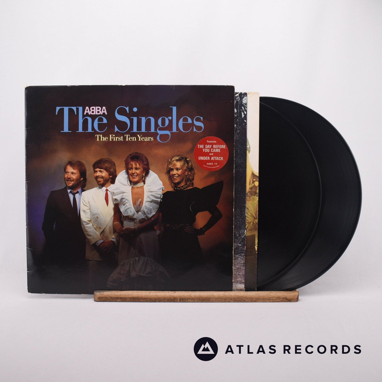ABBA The Singles 2 x LP Vinyl Record - Front Cover & Record