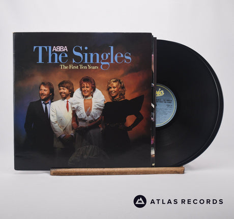 ABBA The Singles Double LP Vinyl Record - Front Cover & Record