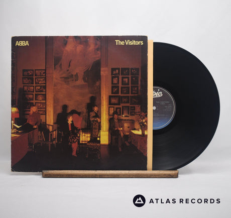 ABBA The Visitors LP Vinyl Record - Front Cover & Record