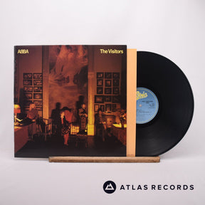 ABBA The Visitors LP Vinyl Record - Front Cover & Record