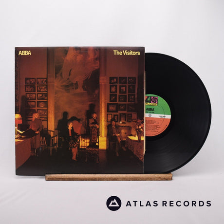 ABBA The Visitors LP Vinyl Record - Front Cover & Record