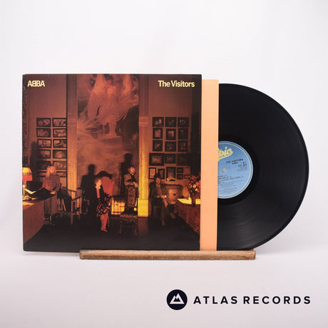 ABBA The Visitors LP Vinyl Record - Front Cover & Record