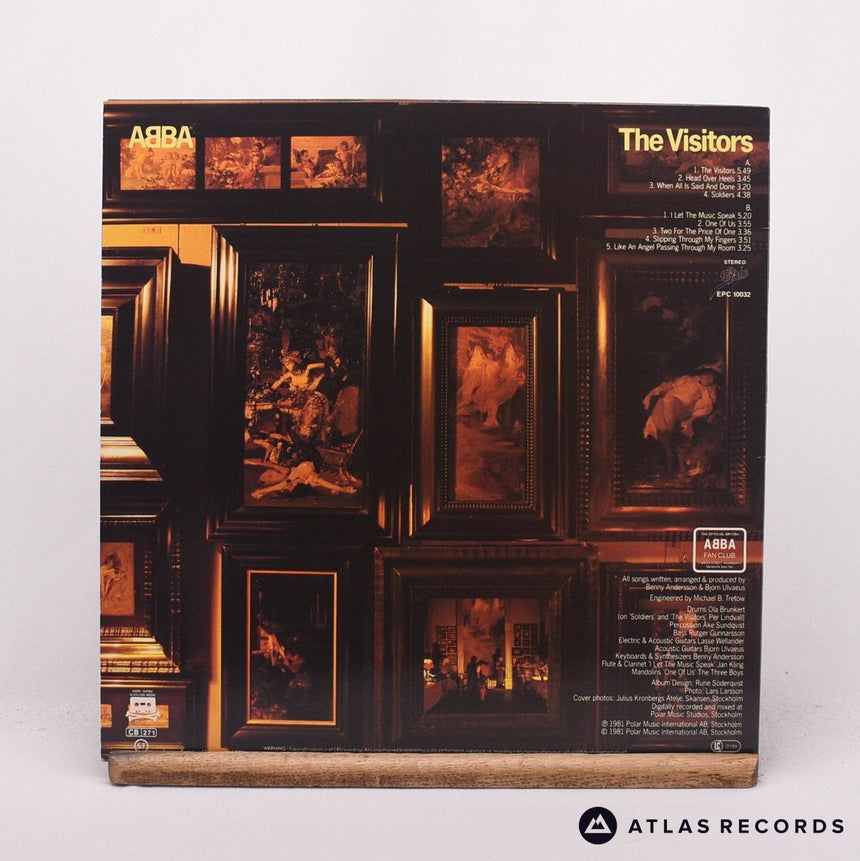 ABBA - The Visitors - LP Vinyl Record - EX/EX