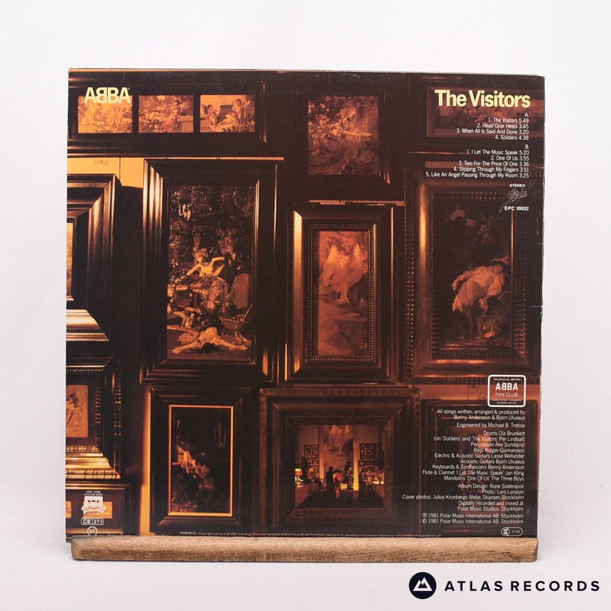 ABBA - The Visitors - LP Vinyl Record - EX/VG+