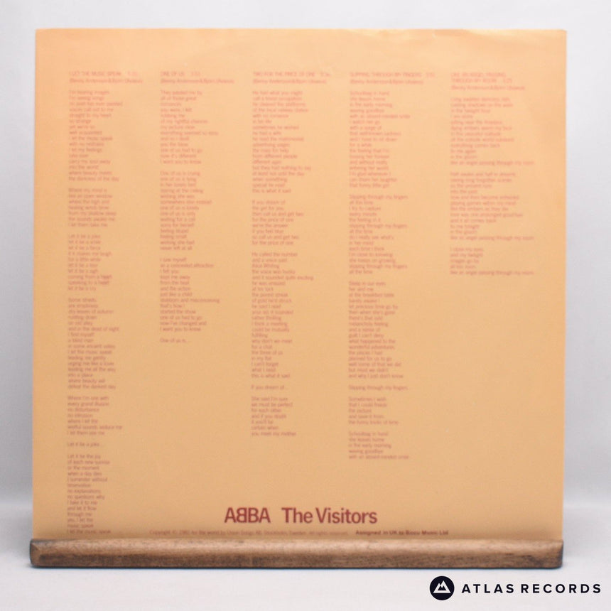 ABBA - The Visitors - LP Vinyl Record - VG+/EX