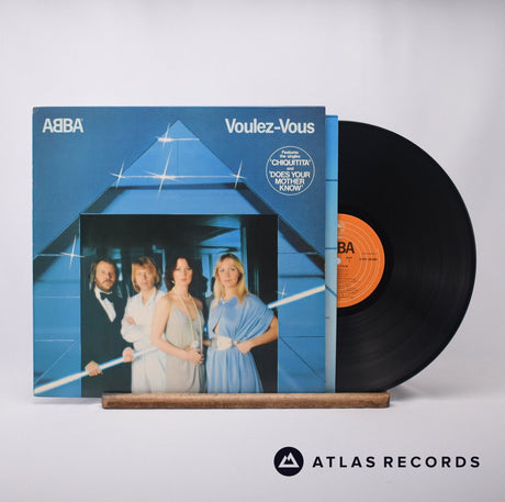 ABBA Voulez-Vous LP Vinyl Record - Front Cover & Record