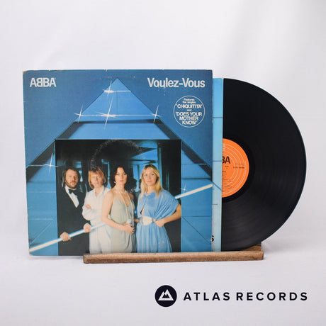 ABBA Voulez-Vous LP Vinyl Record - Front Cover & Record