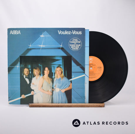 ABBA Voulez-Vous LP Vinyl Record - Front Cover & Record