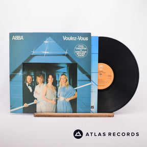 ABBA Voulez-Vous LP Vinyl Record - Front Cover & Record