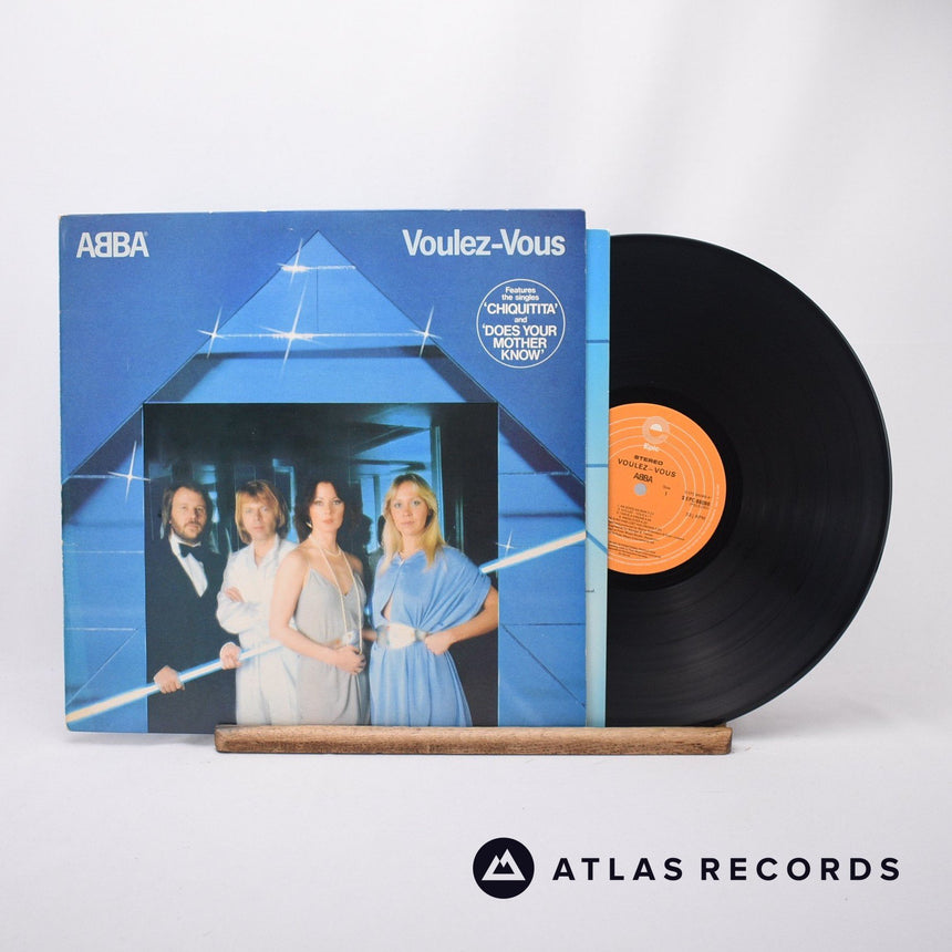 ABBA Voulez-Vous LP Vinyl Record - Front Cover & Record