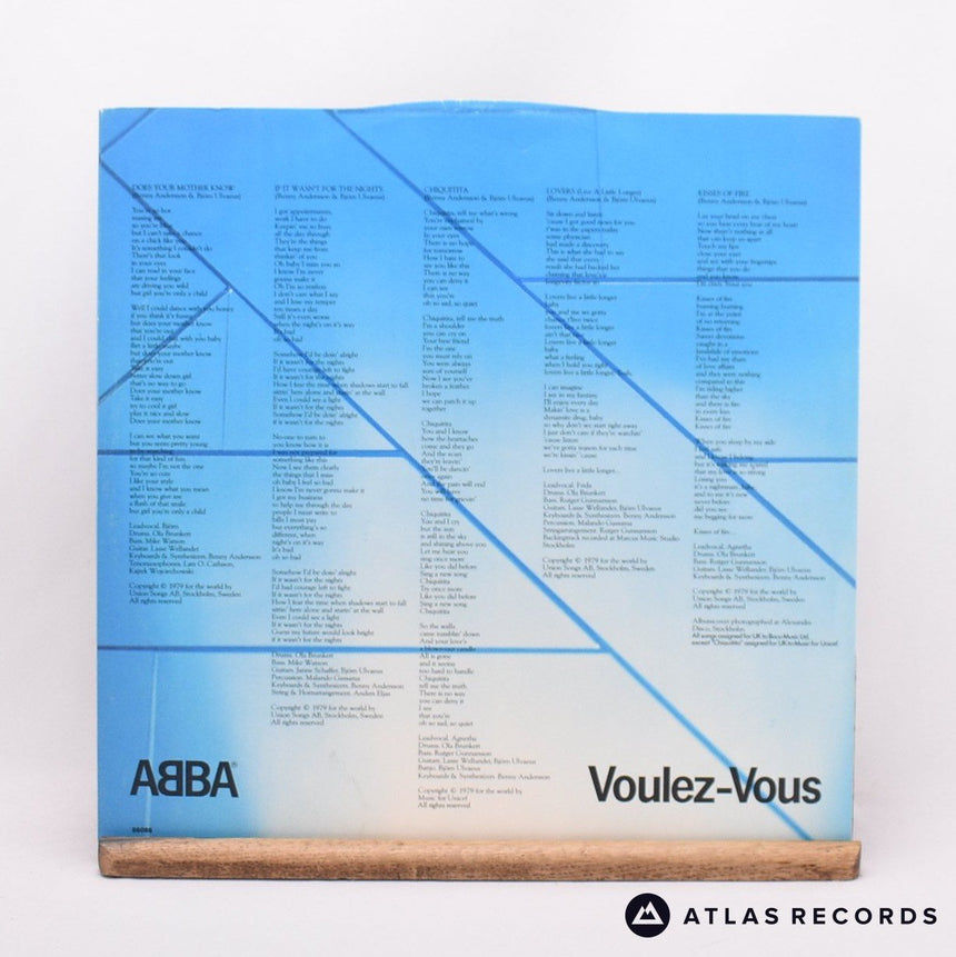 ABBA - Voulez-Vous - LP Vinyl Record - EX/EX