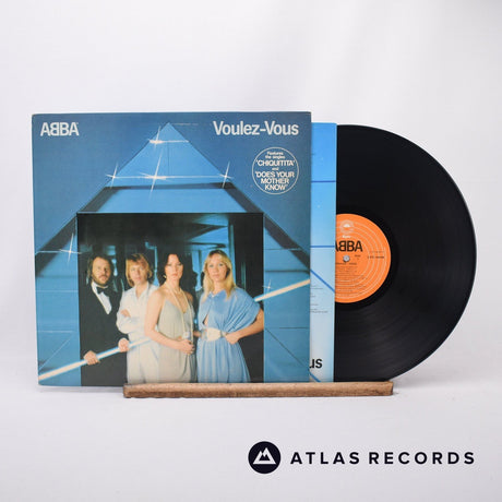 ABBA Voulez-Vous LP Vinyl Record - Front Cover & Record