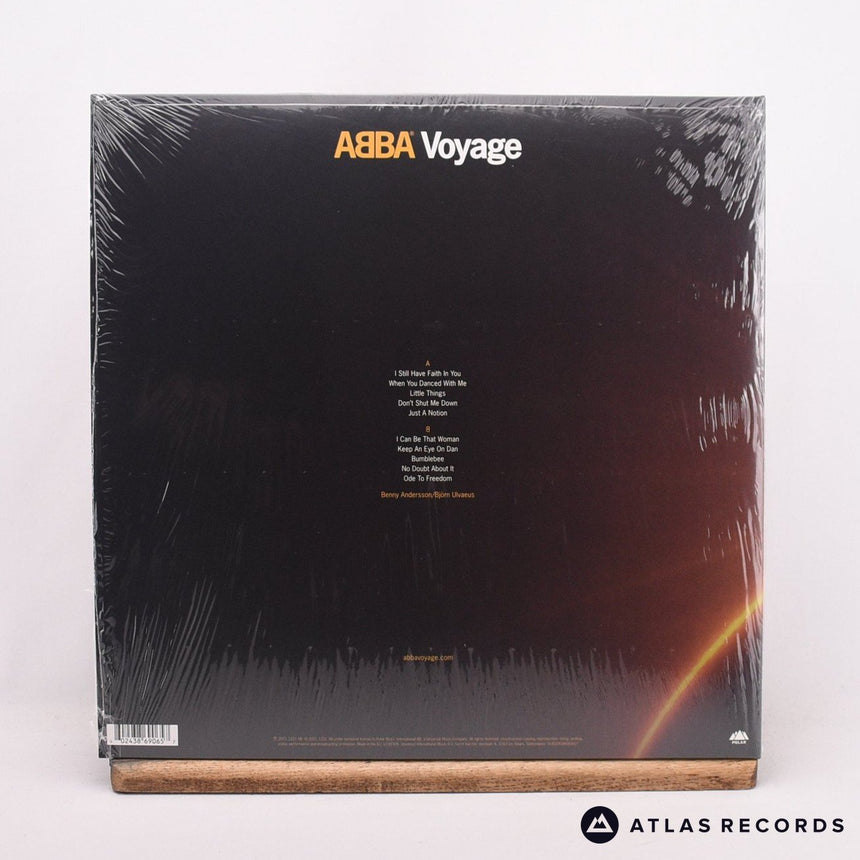 ABBA - Voyage - Orange Translucent Postcard Poster A3 B3 LP Vinyl Record - NM/NM