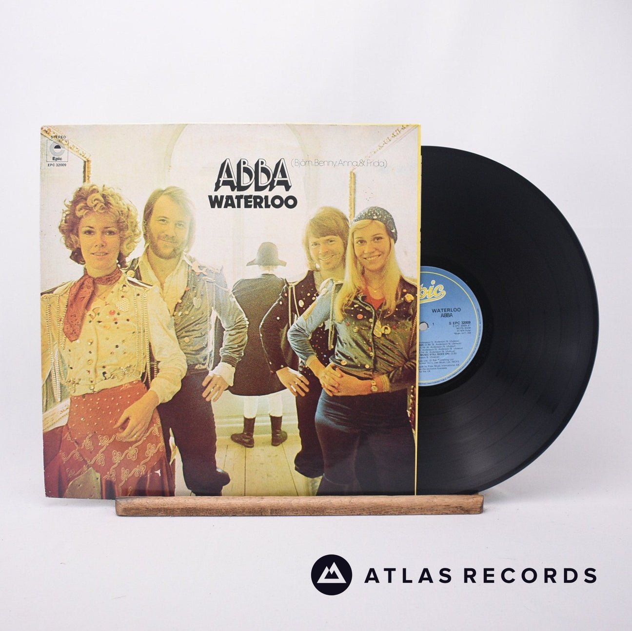 ABBA Waterloo LP Vinyl Record - Front Cover & Record