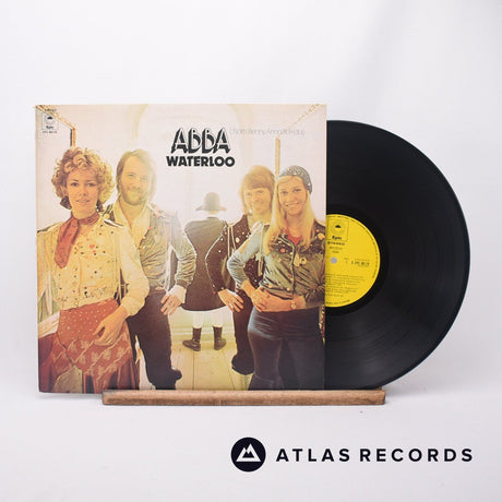 ABBA Waterloo LP Vinyl Record - Front Cover & Record