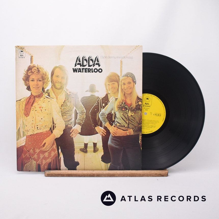 ABBA Waterloo LP Vinyl Record - Front Cover & Record