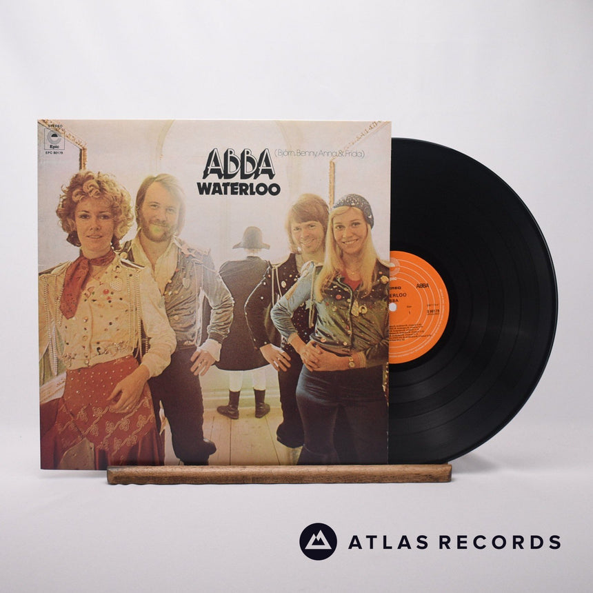 ABBA Waterloo LP Vinyl Record - Front Cover & Record