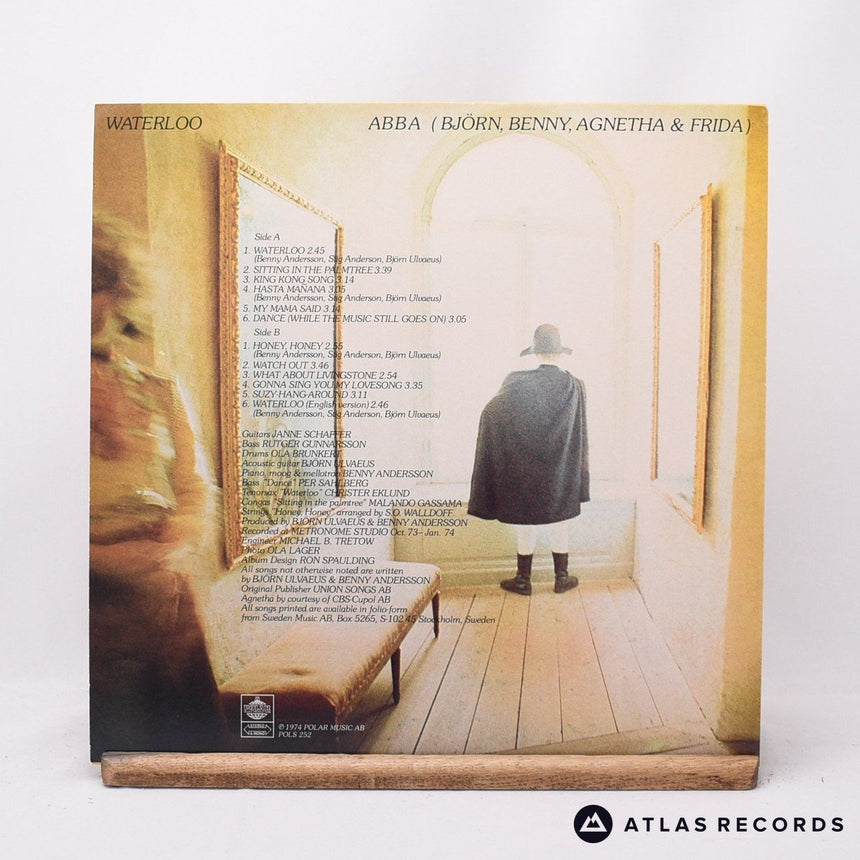 ABBA - Waterloo - Die-Cut Sleeve Limited Edition A1 B1 LP Vinyl Record - NM/NM