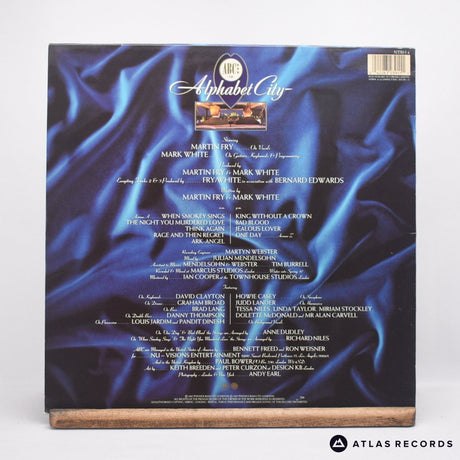 ABC - Alphabet City - LP Vinyl Record - EX/EX