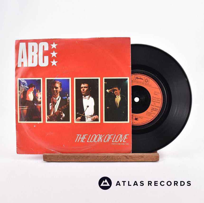 ABC The Look Of Love 7" Vinyl Record - Front Cover & Record