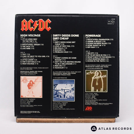AC/DC - 3 Record Set - Reissue Strawberry 3 x LP + 7" Vinyl Record - VG+/EX
