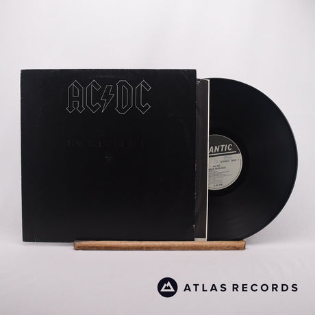 AC/DC Back In Black LP Vinyl Record - Front Cover & Record