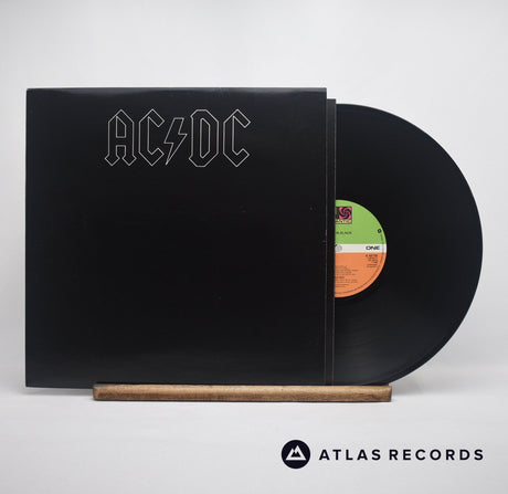 AC/DC Back In Black LP Vinyl Record - Front Cover & Record