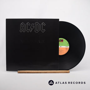AC/DC Back In Black LP Vinyl Record - Front Cover & Record
