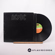 AC/DC Back In Black LP Vinyl Record - Front Cover & Record