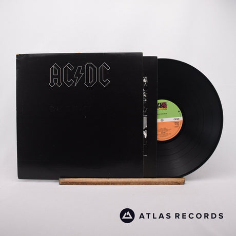 AC/DC Back In Black LP Vinyl Record - Front Cover & Record