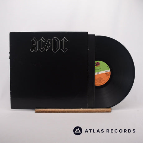 AC/DC Back In Black LP Vinyl Record - Front Cover & Record