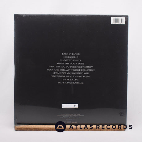 AC/DC - Back In Black - Embossed Sleeve Reissue LP Vinyl Record - EX/Mint (New)
